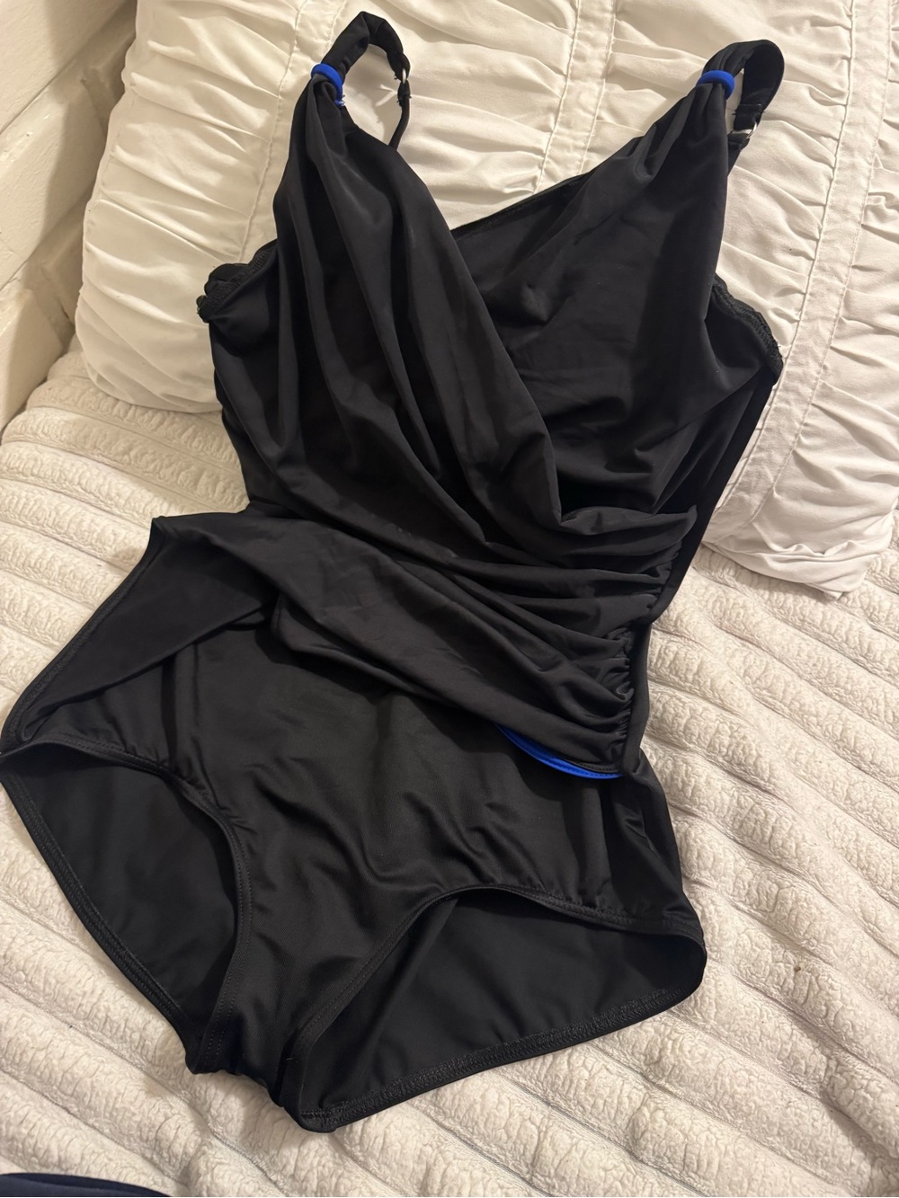 Miraclesuit Vintage Sanibel One-Piece Black & Blue